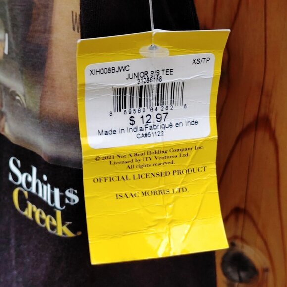 SCHITTS CREEK T-Shirt Women's XS BNWT - Picture 5 of 6